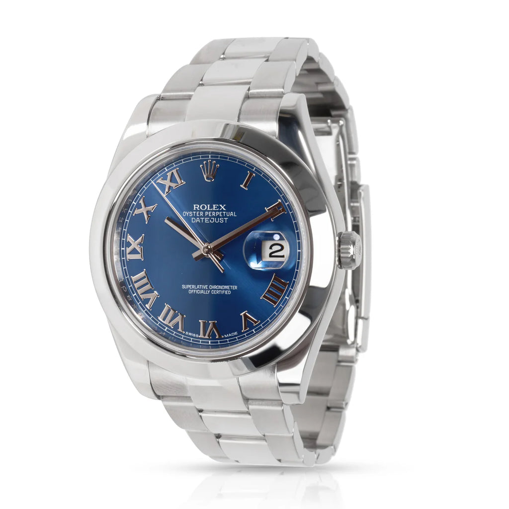 Classico Silver Blue Roman