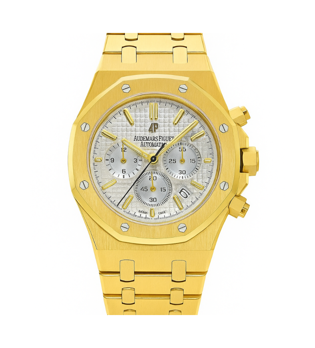 OAK Calendar Gold Chrono