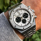 OAK Chronograph SIlver